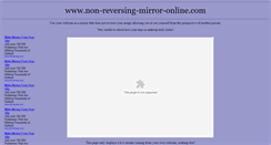 Desktop Screenshot of non-reversing-mirror-online.com